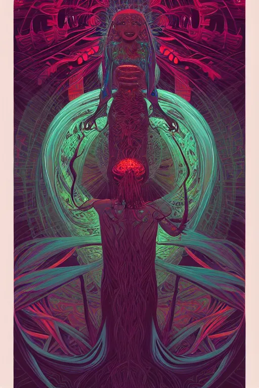 Prompt: The Ayahuasca Spirit, by Kilian Eng