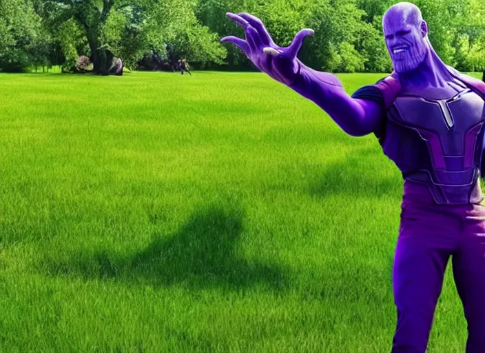 Thanos Touch Grass GIF - Thanos Touch Grass Thanos Meme - Discover & Share  GIFs