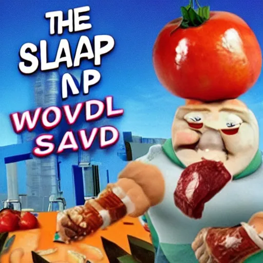 Image similar to the slap chop saves the world