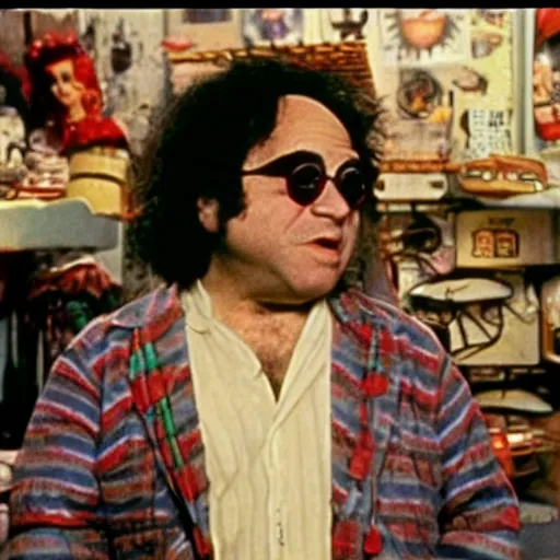 Image similar to danny devito in hausu