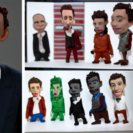 Image similar to tom hiddleston claymation