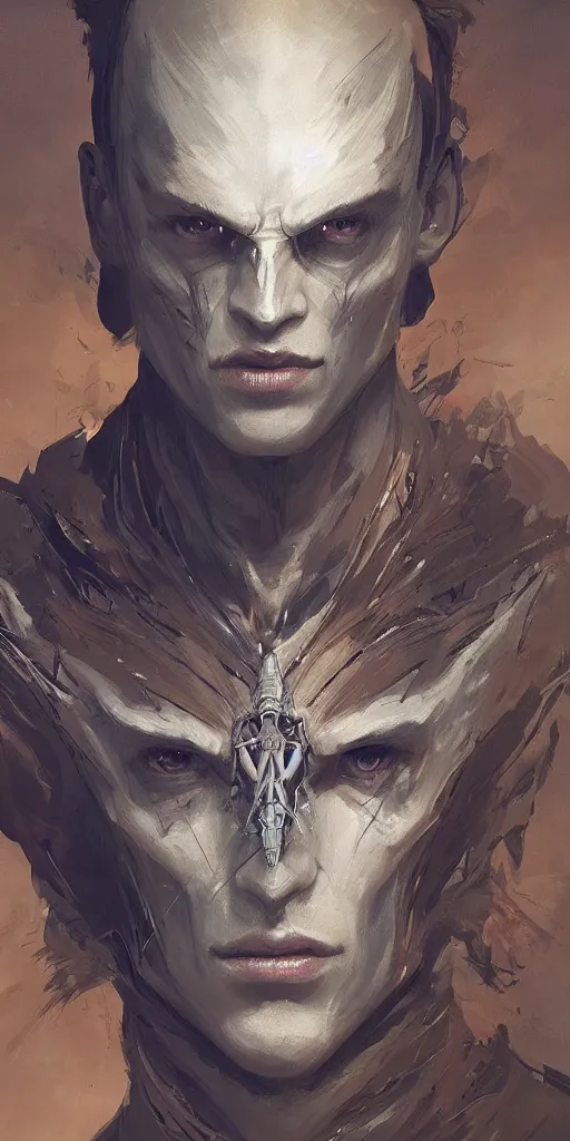 Image similar to a professional painting of a handsome young wizard olive skin, buzzed short dark hair, beautiful bone structure, symmetrical facial features, casting an evil spell, a floating glowing spellbook, , intricate, elegant, digital painting, concept art, smooth, sharp focus, illustration, from Metal Gear, by Ruan Jia and Mandy Jurgens and Artgerm and William-Adolphe Bouguereau