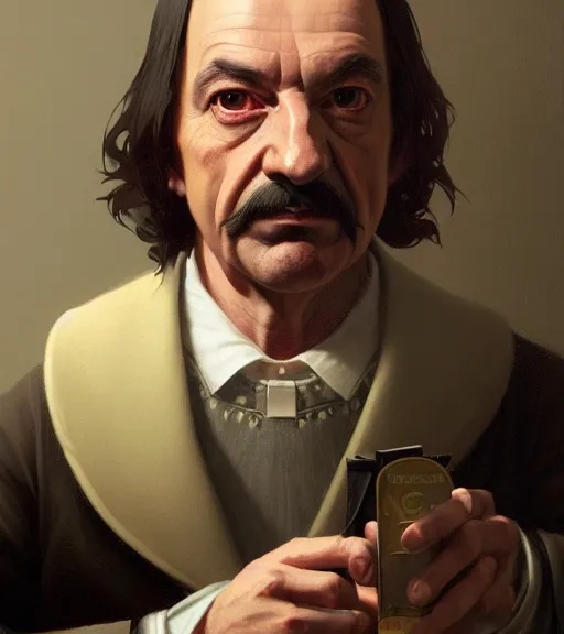 Prompt: Highly detailed portrait of Descartes in GTA V, Stephen Bliss, unreal engine, fantasy art by Greg Rutkowski, Loish, Rhads, ferdinand knab, Makoto Shinkai and Lois van baarle, ilya kuvshinov, rossdraws, Tom Bagshaw, global illumination, radiant light, detailed and intricate environment