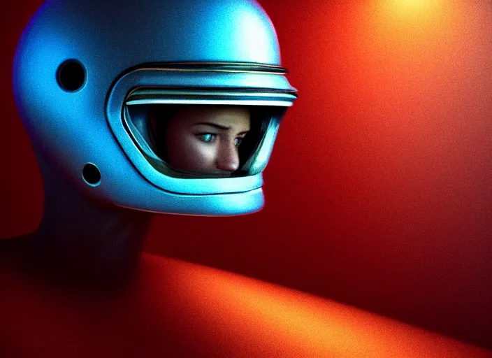 Image similar to beautiful extreme closeup portrait photo in style of frontiers rendered in octane 3d , of iknights in motorcycle helmets play soccer fashion magazine September retrofuturism edition, highly detailed, soft lighting, elegant , lighting, 35mm , Edward Hopper and James Gilleard, Zdzislaw Beksinski, Steven Outram, highly detailedrich deep colors. rich deep colors. Beksinski painting, art by Takato Yamamoto. masterpiece. rendered in blender, ultra realistic, smooth shading, ultra detailed, high resolution, cinematic, unreal 6