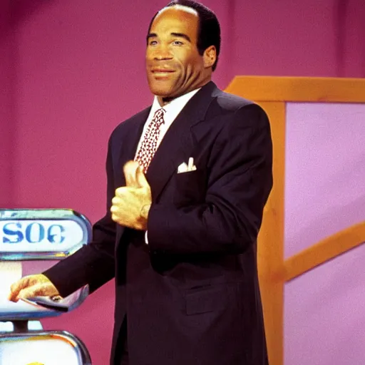 Image similar to oj simpson hosting the price is right