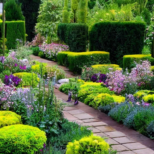 Prompt: award-winning garden