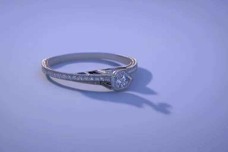 Image similar to diamond ring. super realistic 8 k render of a elegant, cinematic composition