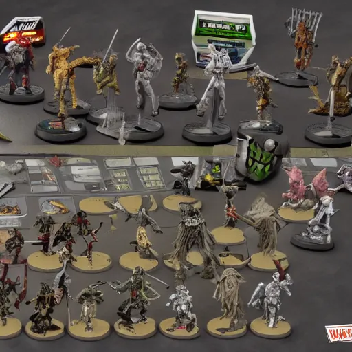 Image similar to zombicide vs star wars, extremely detailed
