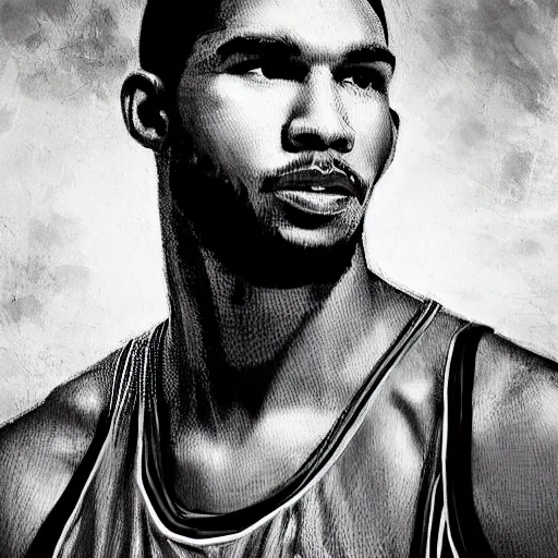 Image similar to Portrait of Boston Celtics Jayson Tatum, Jayson Tatum as Che Guevara, Jayson Tatum as Guerilla Heroica, Black and White, by Alberto Korda, inspiring, dignifying, stoic, stoicism, national archives, digital art, trending on artstation, octane render