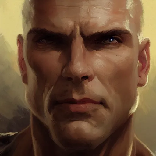 Image similar to character concept portrait, doc savage, style digital painting, concept art, smooth, sharp focus, illustration by ruan jia and mandy jurgens and william - adolphe bouguereau, artgerm