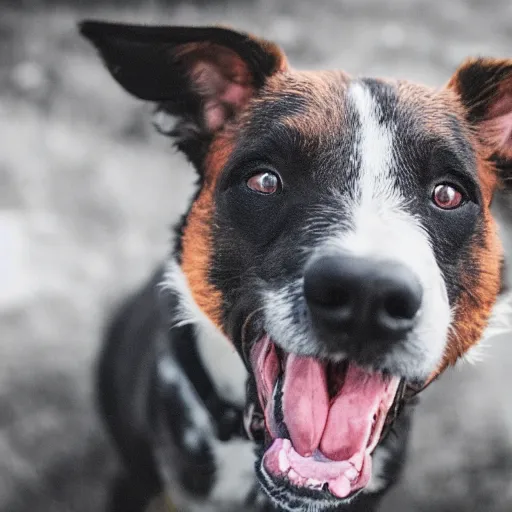 Image similar to professional photograph of handsome male happy smiling danish - swedish farmdog