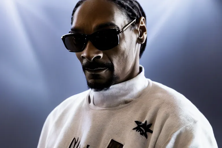 Prompt: ultra cinematic movie still of snoop dog in interstellar, volumetric lighting, award - winning, perfection, ambitious, photograph, ambient occlusion, hyper - realism, 4 k hd, qled,