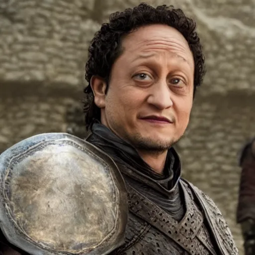 Image similar to still of rob schneider in game of thrones