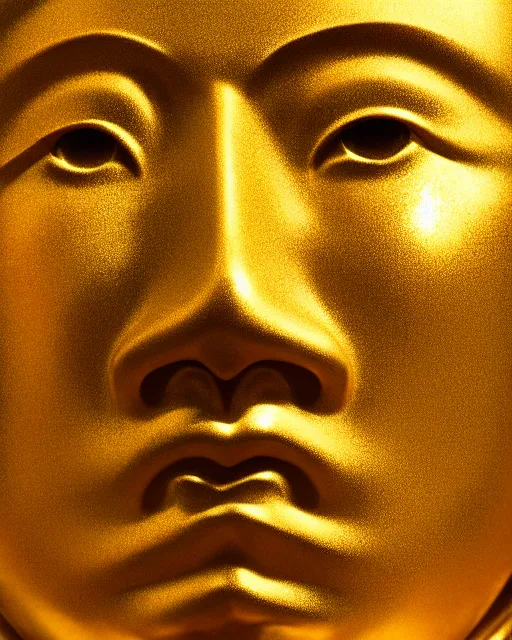 Prompt: a close face - up portrait of 尾 崎 豊, highly detailed, 8 k, golden hour