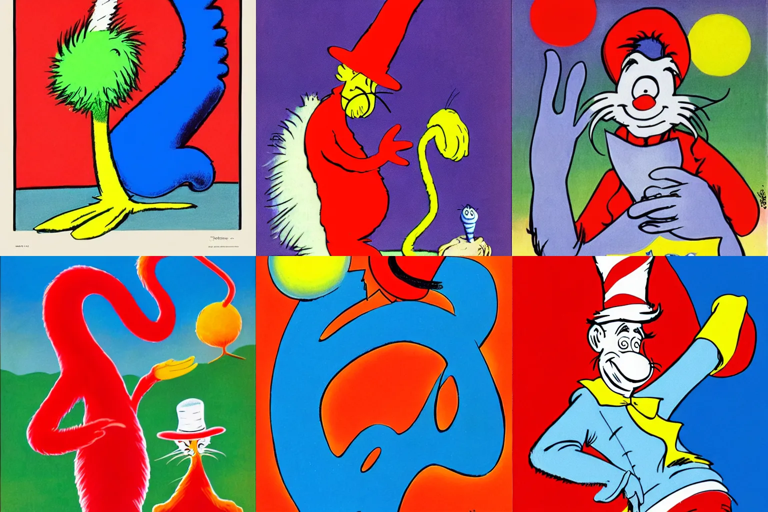 Prompt: Artwork by Dr. Seuss,