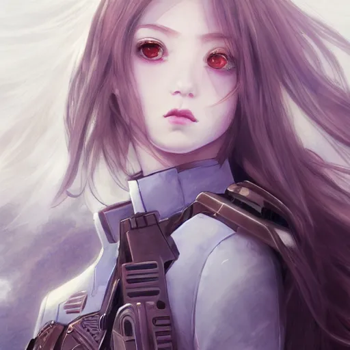 Prompt: imperial soldier girl, anime style, long hair, hair down, symmetrical facial features, girls frontline wallpaper, hyper realistic, pale skin, 4 k, rule of thirds, extreme detail, detailed drawing, trending artstation, hd, fantasy, d & d, by alphonse mucha, greg rutkowski, sharp focus, backlit