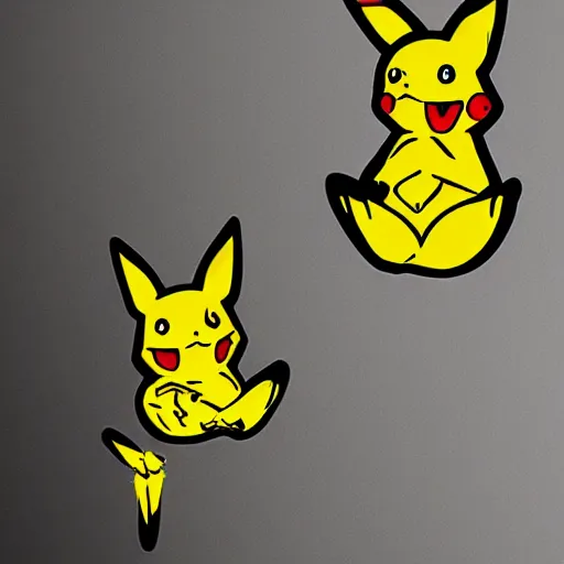 Image similar to a spandex Pikachu