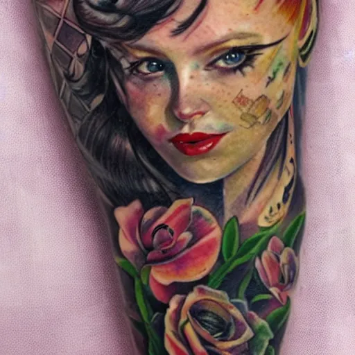 Image similar to tattoos hollis dunlap