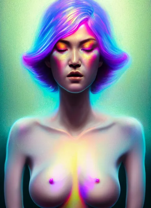 Image similar to iridescent bust of a pale attractive women made of kintsugi steel silk, background hyper detailed, character concept, full body, dynamic pose, glowing lights intricate, elegant, highly detailed, digital painting, artstation, concept art, sharp focus, illustration, qwek dom, zaragoza gilberto soren, barcelo tomas