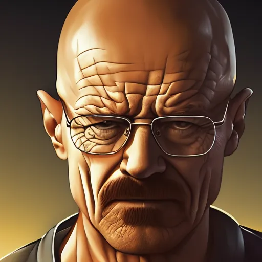 Image similar to Walter White is The Hulk, hyperdetailed, artstation, cgsociety, 8k