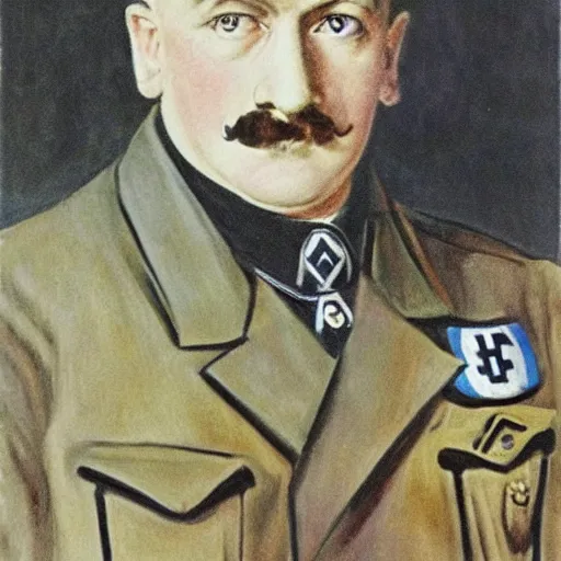 Prompt: art by adolf hitler