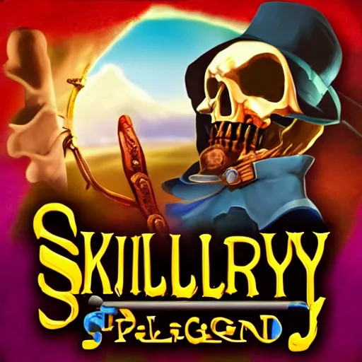 Image similar to skullduggery pleasant videogame