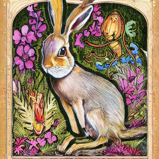 Image similar to March Hare lost in gnosis