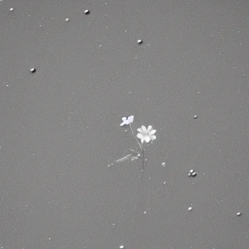 Prompt: A flower blooming on the moon in Hasselblad.