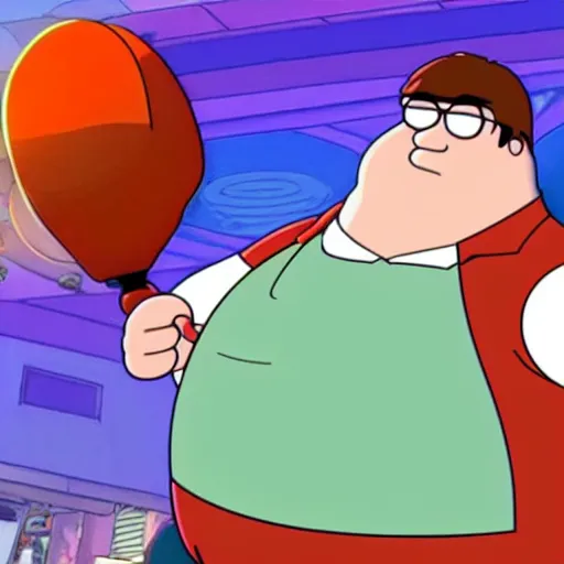 Image similar to family guy peter griffin in fortnite