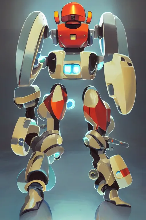 Image similar to metabots medabots medarotto medarot robot minimalist comics helmet mask neon cybereye, behance hd by jesper ejsing, by rhads, makoto shinkai and lois van baarle, ilya kuvshinov, rossdraws global illumination ray tracing hdr radiating a glowing aura