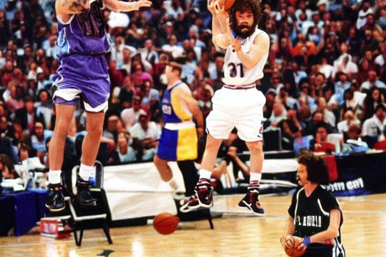 Image similar to peter dinklage nba slam dunk contest 1 9 9 7