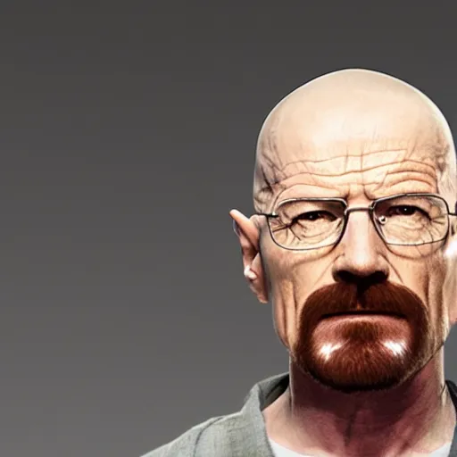 Prompt: Walter White as a streamer, realistic