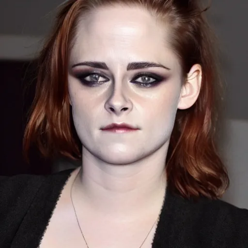 Image similar to photo of the lovechild of emily watson and kristen stewart