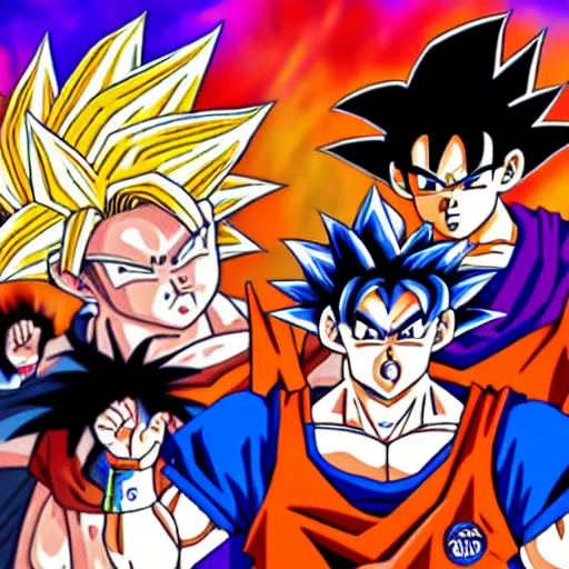 Prompt: Goku VS Shakespeare rap battle renaissance painting 4K hyper real