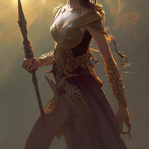 Image similar to a beautiful high elf , D&D, fantasy, intricate, cinematic lighting, highly detailed, digital painting, artstation, concept art, smooth, sharp focus, illustration, art by Terry Moore and Greg Rutkowski and Alphonse Mucha