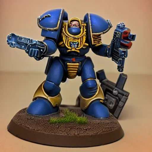 Image similar to Tech Marine 40k