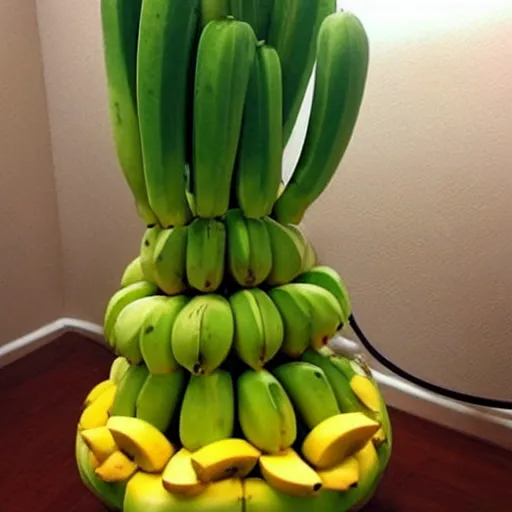 Image similar to the most random thing ever, banana theme.