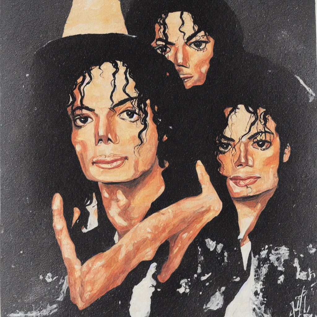 Image similar to portrait of michael jackson