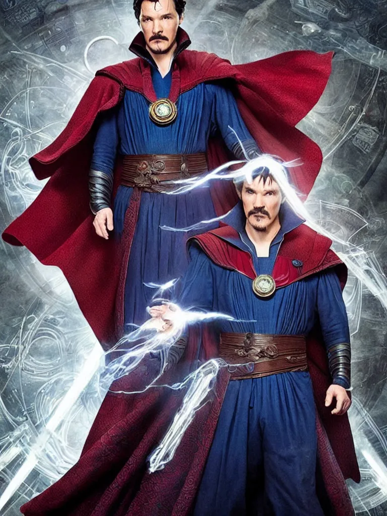 Image similar to Pedro Pascal as Doctor Strange