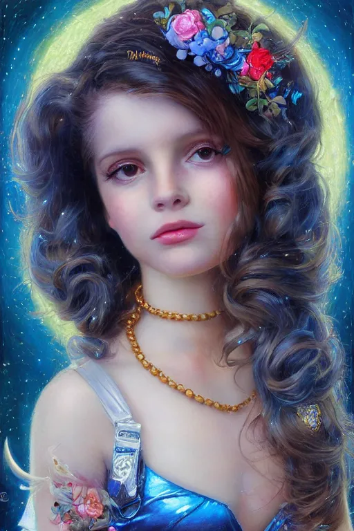 Image similar to cute shiny robot Lana Del Rey look-alike, Lilia Alvarado, Sophie Anderson, Mark Arian, Bob Byerley, Charlie Bowater, Mark Brooks, Steve Henderson, Justin Gerard, Arthur Hughes, Edward Robert Hughes, Mark Keathley, Victor Nizovtsev, Carlos Shwabe, Ross Tran, WLOP