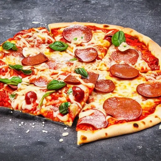 Image similar to pizza with rice as a toppping