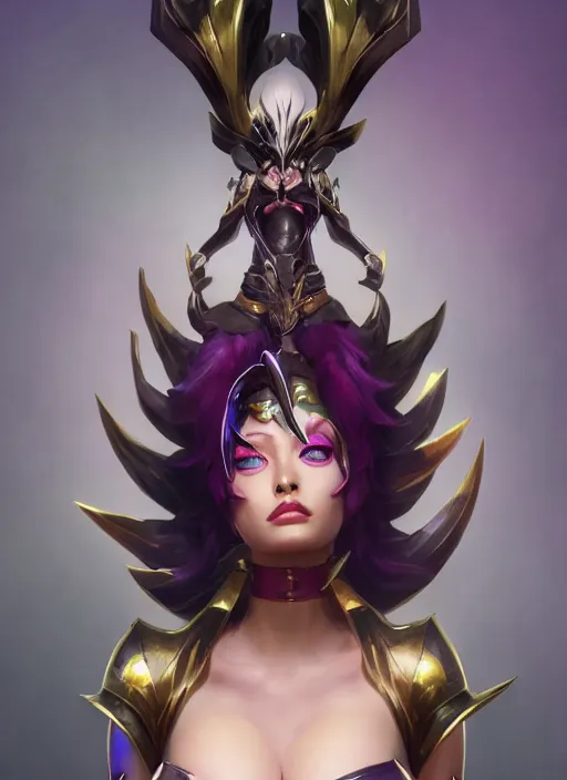 Image similar to leblanc, from league of legends, au naturel, hyper detailed, digital art, trending in artstation, cinematic lighting, studio quality, smooth render, fluorescent skin, unreal engine 5 rendered, octane rendered, art style by klimt and nixeu and ian sprigger and wlop and krenz cushart