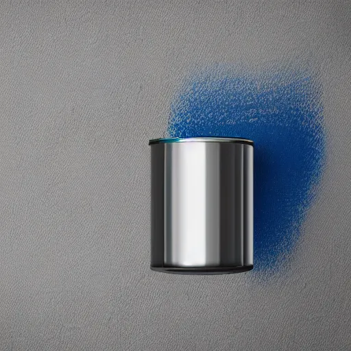 Image similar to can of paint, minimal, modern