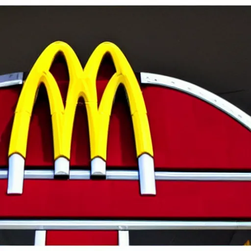 Prompt: alternate logo for mcdonalds