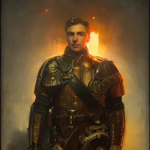 Prompt: handsome portrait of a young guy fitness posing, war hero, radiant light, caustics, volumetric plasma encircling background, by gaston bussiere, bayard wu, greg rutkowski, giger, maxim verehin