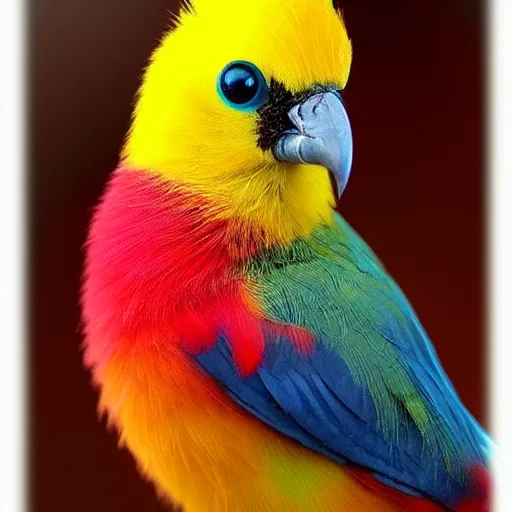 Image similar to The worlds cutest!!! bloodthirsty colorful bird