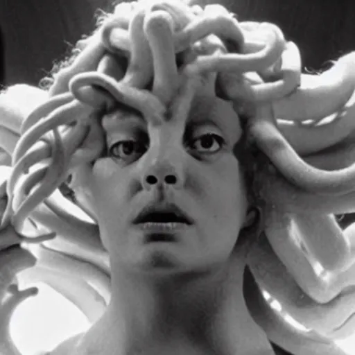 Image similar to medusa, still from the the thing