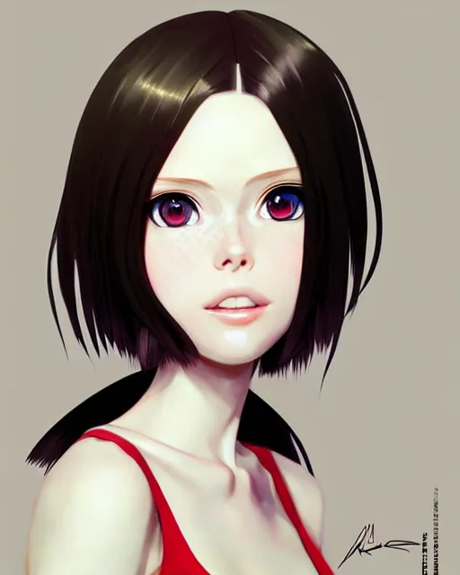 Prompt: portrait of coco rocha as anime girl cute - fine - face, akira, pretty face, realistic shaded perfect face, fine details. anime. realistic shaded lighting by ilya kuvshinov giuseppe dangelico pino and michael garmash and rob rey, shonen jump