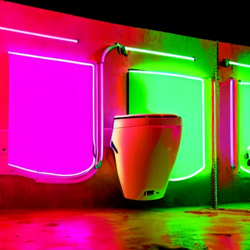 Image similar to toilet paper, gaming, neon, sleek, RGB lights, product photography