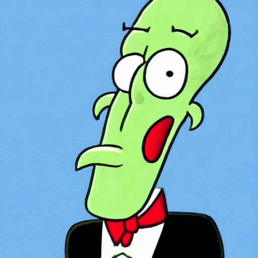 Image similar to handsome squidward